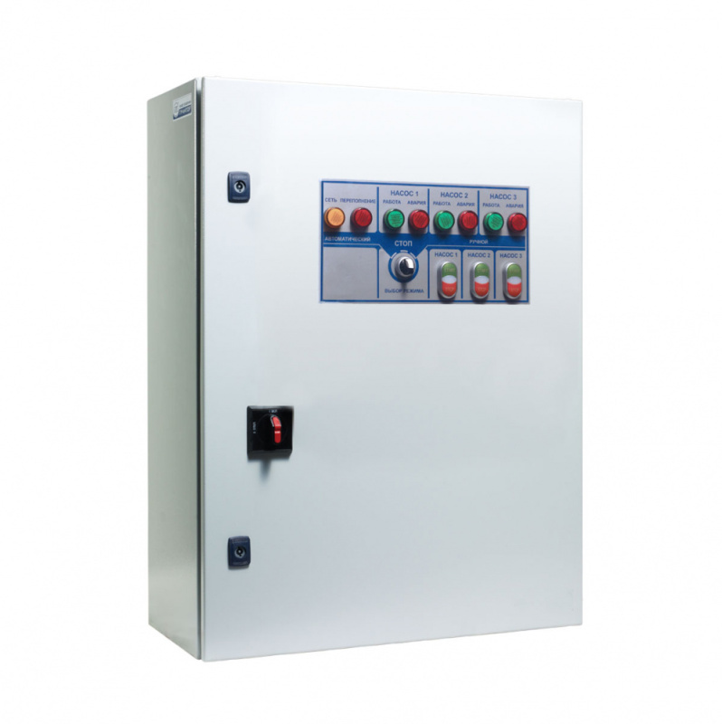Шкафы управления АЛЬФАУМ АЛМ-ШУН 3 дренажными насосами