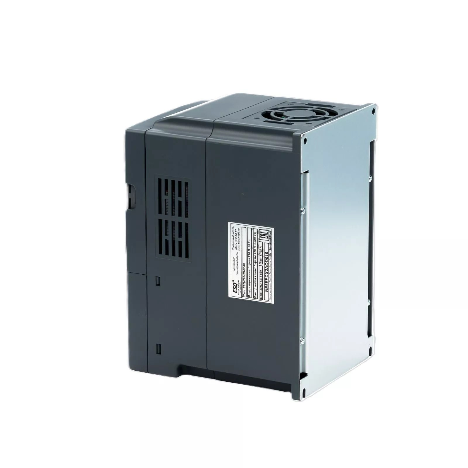 ESQ-770-2S-0055 5.5/7.5 кВт, 220В ESQ-770-2S-0055 5.5/7.5 кВт, 220В